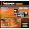Keeper KeeperValue 8,500LBS HH Remoter, w/Light, WR, HDRF KV85022 - alternate 2